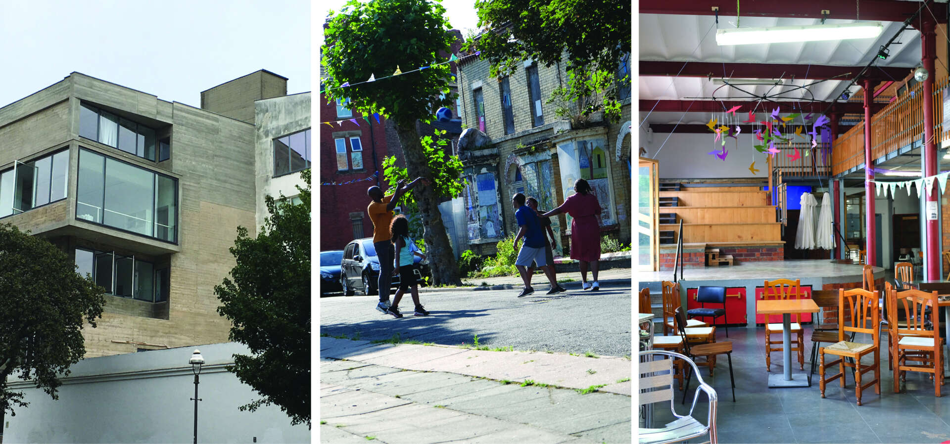 Fig 1 Three case studies Exrotaprint Berlin Granby Four Streets Liverpool and Can Batlló Barcelona