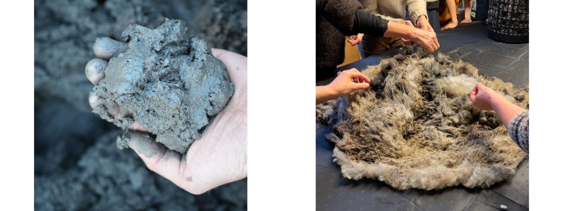 Fig 1 Soil and wool