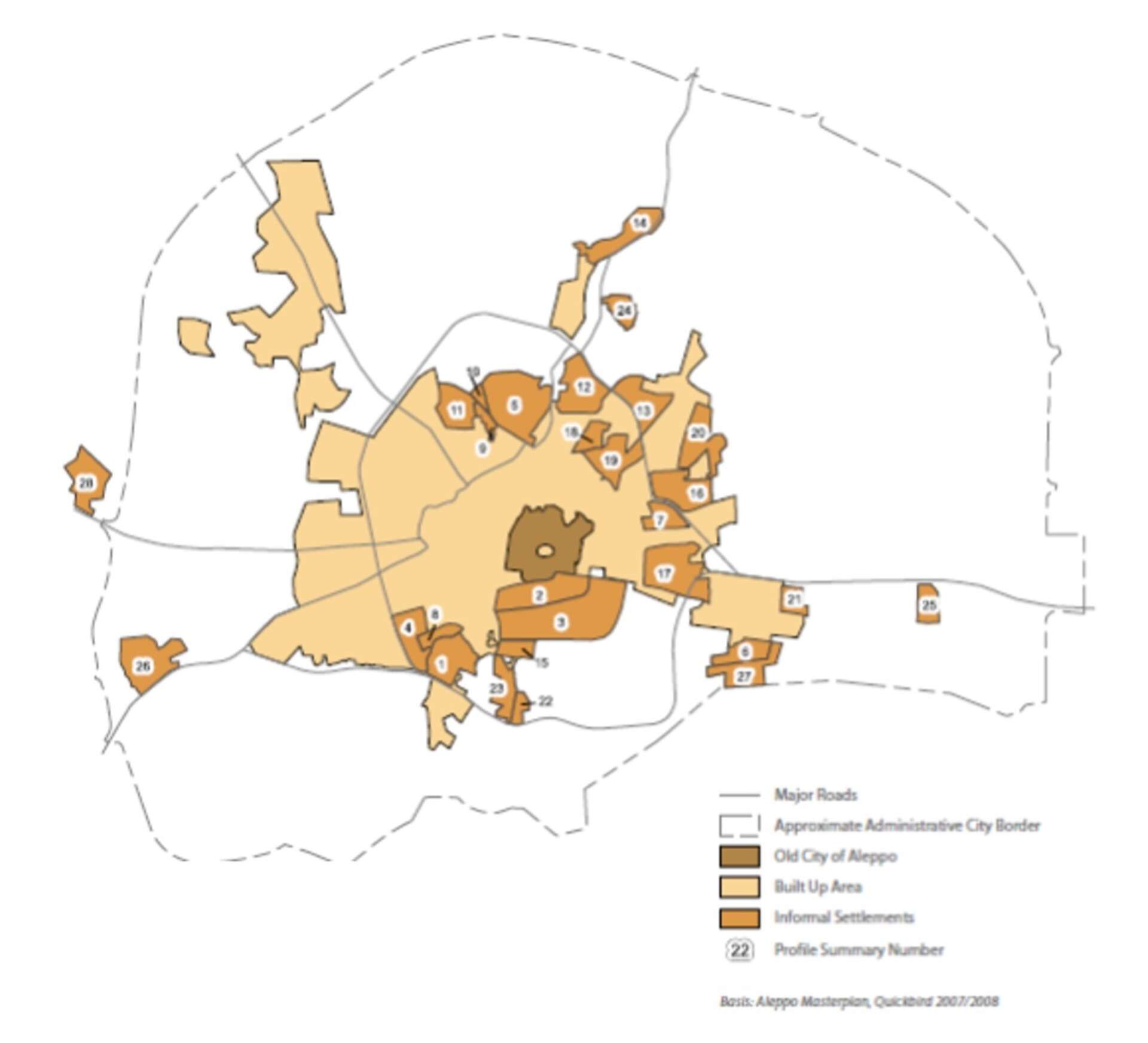 Aboasfour / Identifying Informal Settlements in Post-War Aleppo and Possible Applied Solutions
